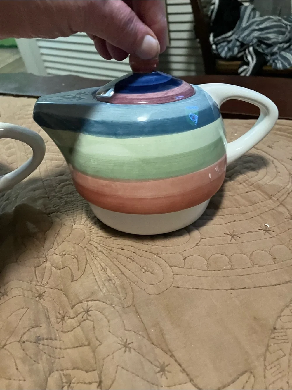 Vintage Colormate Rotunda Hand Painted Collection
